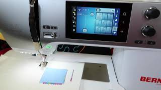 BERNINA 570 72 Machine Quilting Stitch #1301