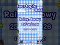 heartopia rainy snowy guide 25/04/2026 12:00-00:00(SEA) #heartopia #heartopiaguide #heartopiagame