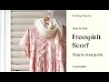 Knitting Tutorial - Beginner Level Scarf Knitting (Freespirit Scarf)