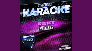 Video thumbnail of "Toby Adkins - See My Friend (Karaoke Version) (Originally Performed By The Kinks)"