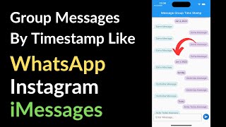 Flutter - How to Group Messages By Date & Time like WhatsApp screenshot 2