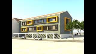تعلم  كيفية تصميم مشروع كامل في برنامج الماكس 3ds-max  projects Course Modeling-Render