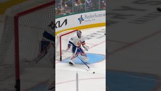 David Rittich warming up. #GoalieGearSnob #NYIslanders #DavidRittich #BauerGoalie