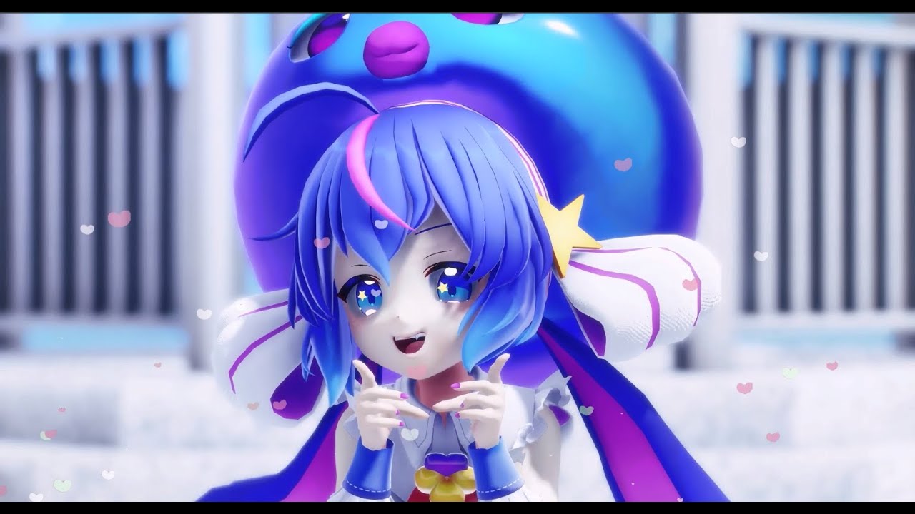 【MMD】Booo! / TOKOTOKO(西沢さんP) ～音街ウナ(公式モデル)V6＋Sugar～