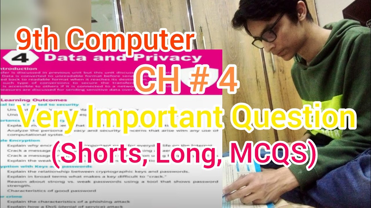 9th class computer science chapter 4 important questions | 9th ...