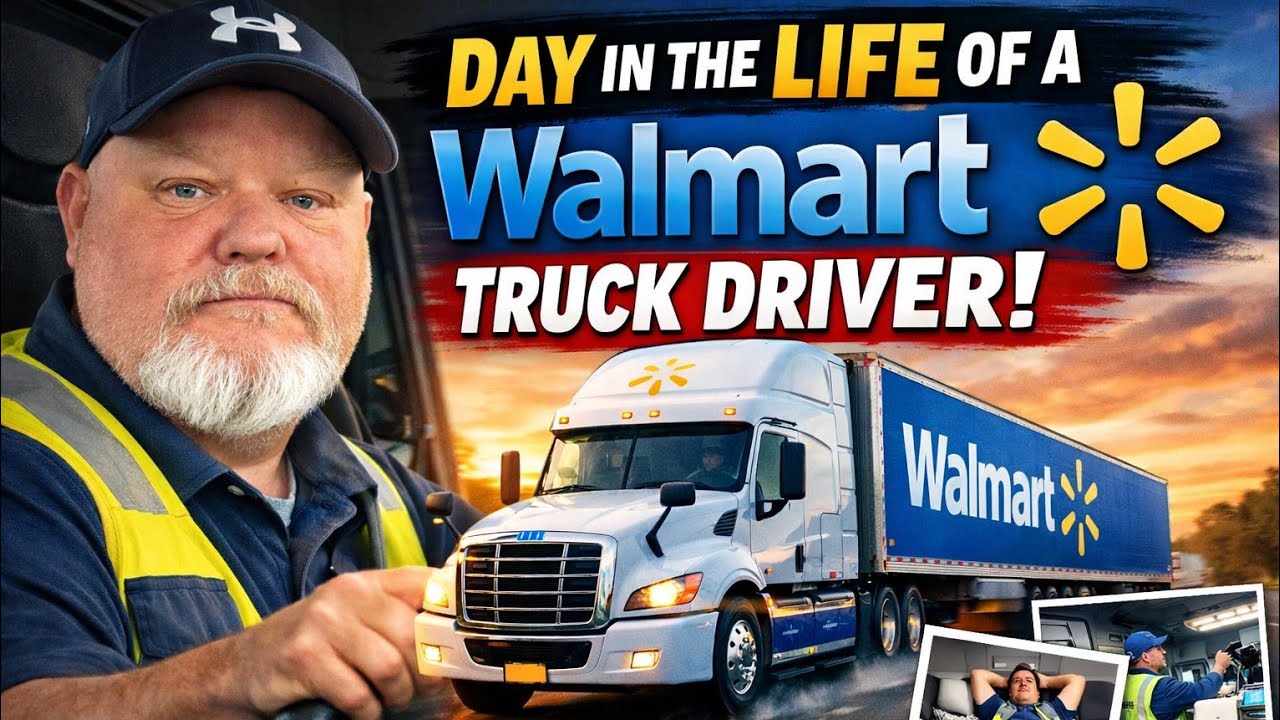 A day and life of a Walmart Driver - YouTube
