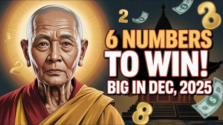 6 LUCKY NUMBERS TO WIN BIG AND GET RICH ON DECEMBER 2025 | Buddhist Teachings