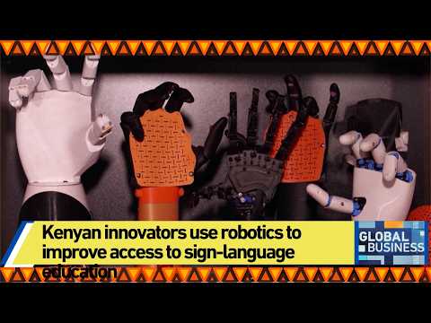 Kenyan innovators use robotics to improve access to sign-language education