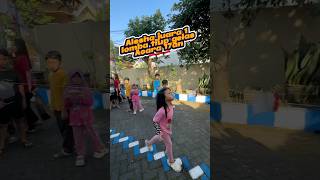 Alesha Juara 1 Lomba Tiup Gelas Acara 17An