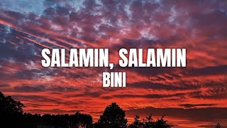 BINI  Salamin, Salamin (Lyrics)