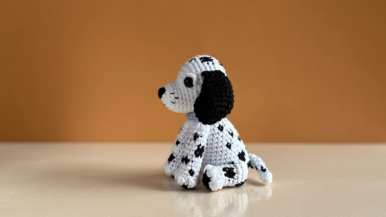tutorial: crochet DALMATIAN, part 3 (paws)