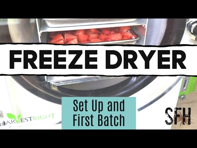 We've got all the accessories you'll need for your home freeze dryer,  including this sturdy rolling c…