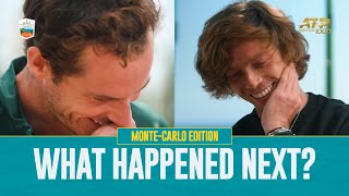 ATP Tennis Stars Play 'What Happened Next?': Rolex MonteCarlo Masters Edition!