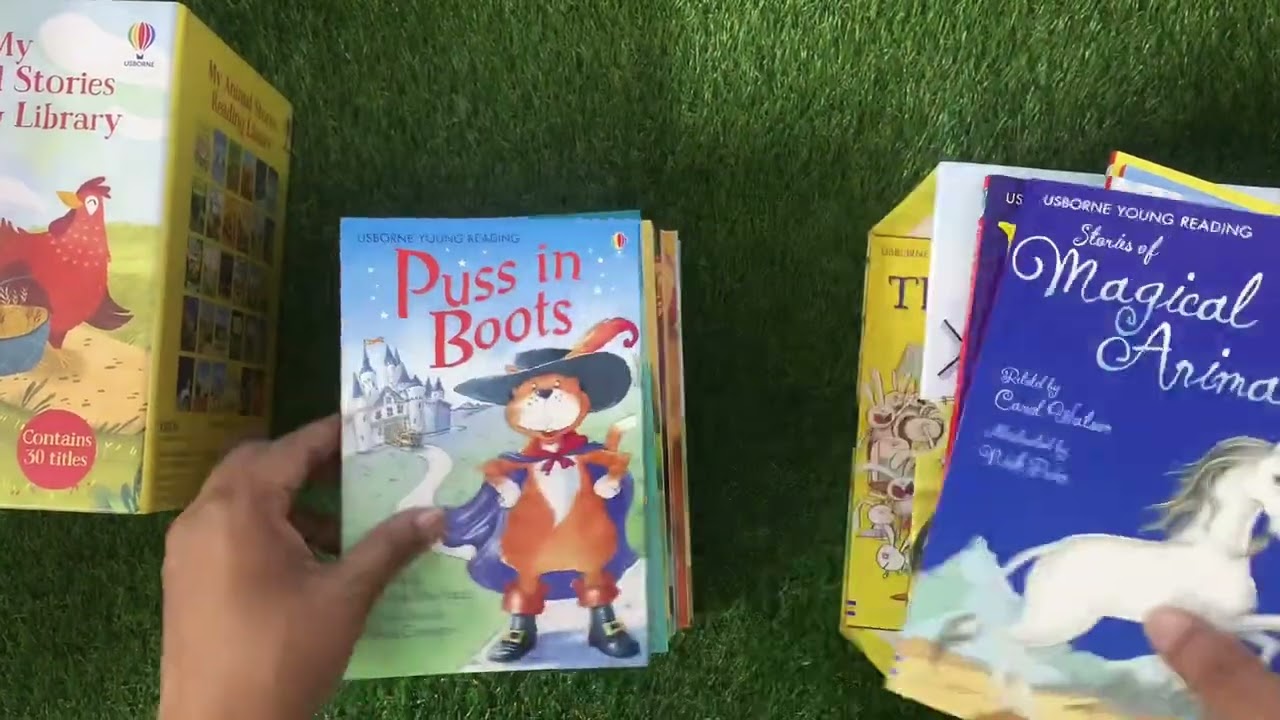 My animal stories reading library usborn