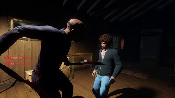 Friday the 13th: The Game Offline Bots Jason/Roy Part 5 (Gameplay)