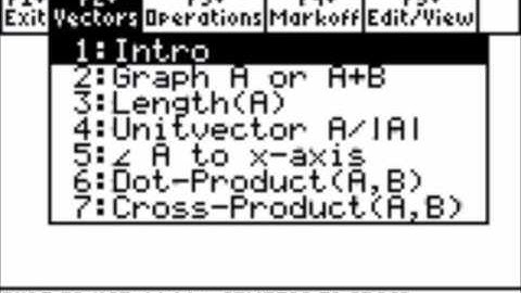 Operations Research Step by Step on the TI89