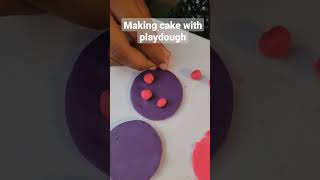 playdough cake #playdough #creative playdough cake #playdough #creative