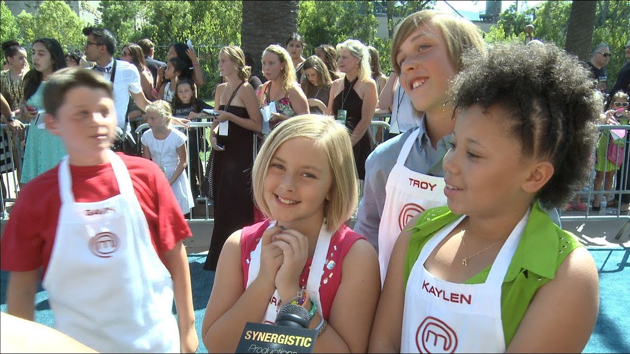 Gavin, Sarah, Troy & Kaylen Teen Choice Awards MasterChef Junior