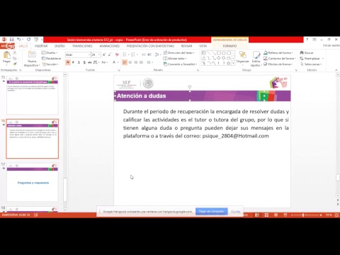 Sesión Periodo de Recuperación Módulo 1 Generación 12