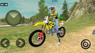 "Uphill Offroad Motorbike Rider" Motorbikes - Clan Race Dirt Bike Stunt Mega Ramp - Android gameplay screenshot 4