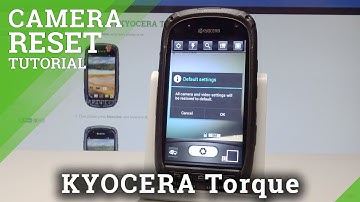 How to Reset Camera in KYOCERA Torque |HardReset.info