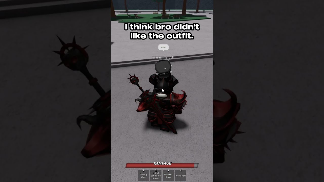 Bro Didn T Like The Avatar Roblox Thestrongestbattlegrounds