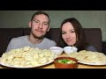 МУКБАНГ ПЕЛЬМЕНИ 1КГ | ВАРЕНИКИ ответы на вопросы MUKBANG DUMPLINGS DUMPLINGS