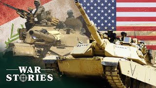 Gulf War Tank Power: The M1A1 Abrams Vs T-72 | Battlezone | War Stories
