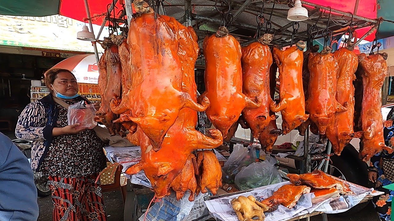 Orussey Street Food Cambodian Market Tour