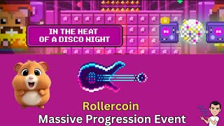 Rollercoin | In The Heat Of A Disco Night | Massive Progression Event
