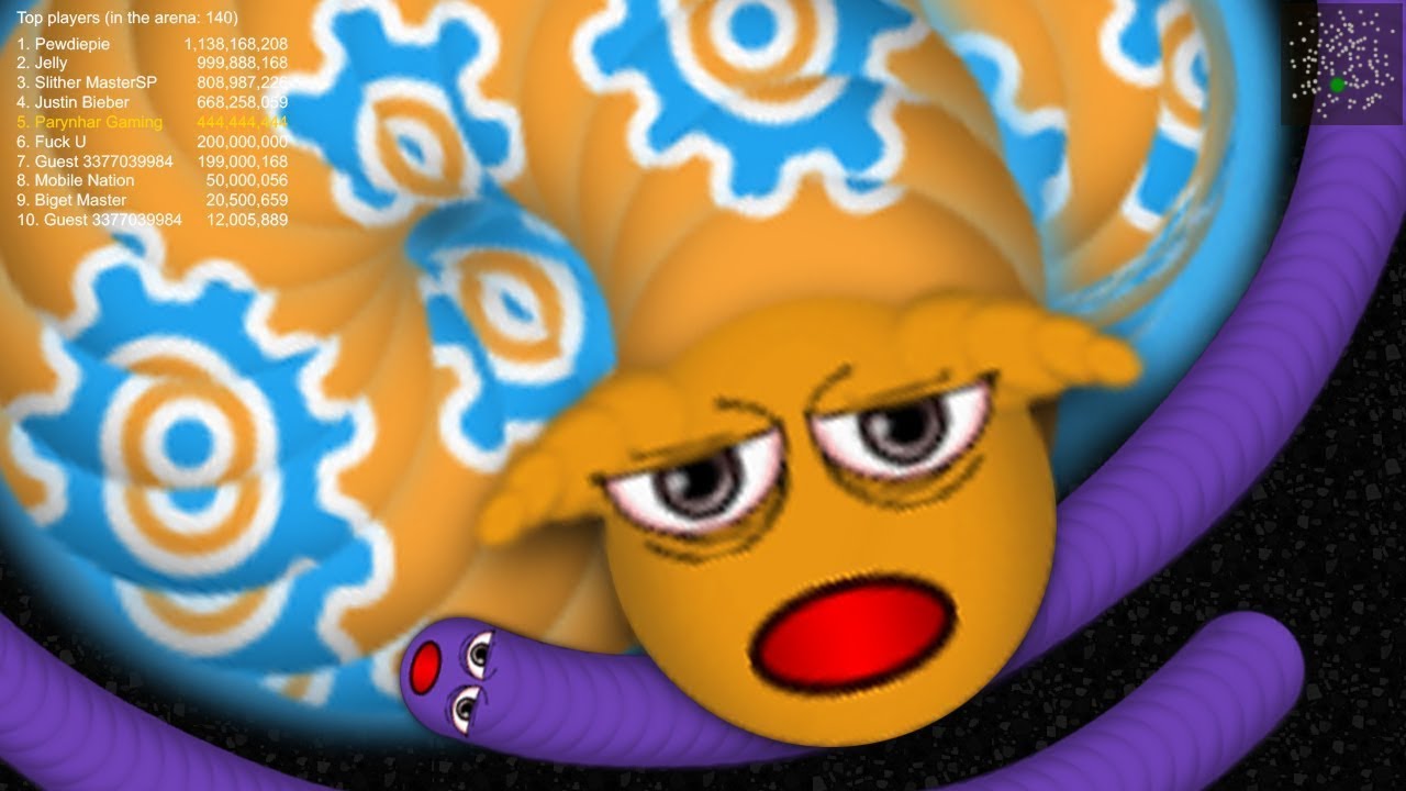 Worms Zone io Slither Snake Best Trolling || Worms Zone io Magic moments Gameplay