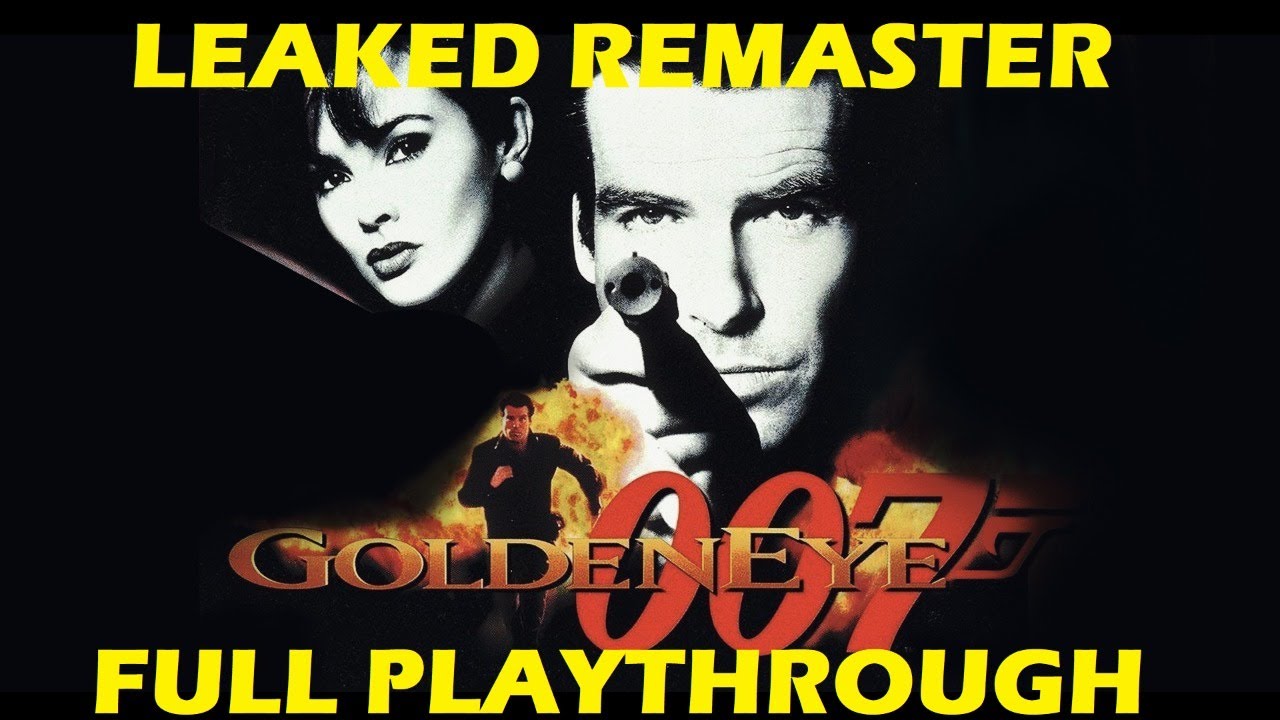 The leaked cancelled Goldeneye 007 remaster in Ultrawide 21:9 : r