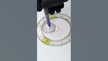 Perfect Patterns: Relax and Create Mesmerizing Spirograph Art! #art #asmr #spirograph #shorts #2025