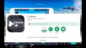 Hubsan H7000 and app