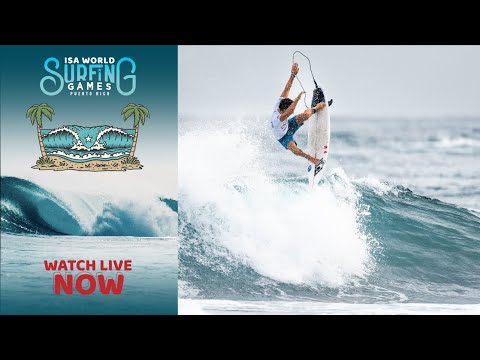 LIVE NOW! - Competition Day 6  - 2024 ISA World Surfing Games