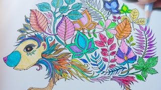 45 MIN ASMR: Crayon Coloring Sounds ~ Enchanted Forest [No Talking | Paper and Pen Sounds]