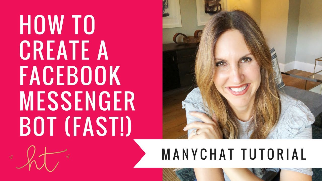How To Create A Facebook Messenger Bot Fast - YouTube
