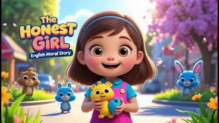 English Moral Story for Kids | The Honest Girl | Family-Friendly Animated Story | Choube Kids