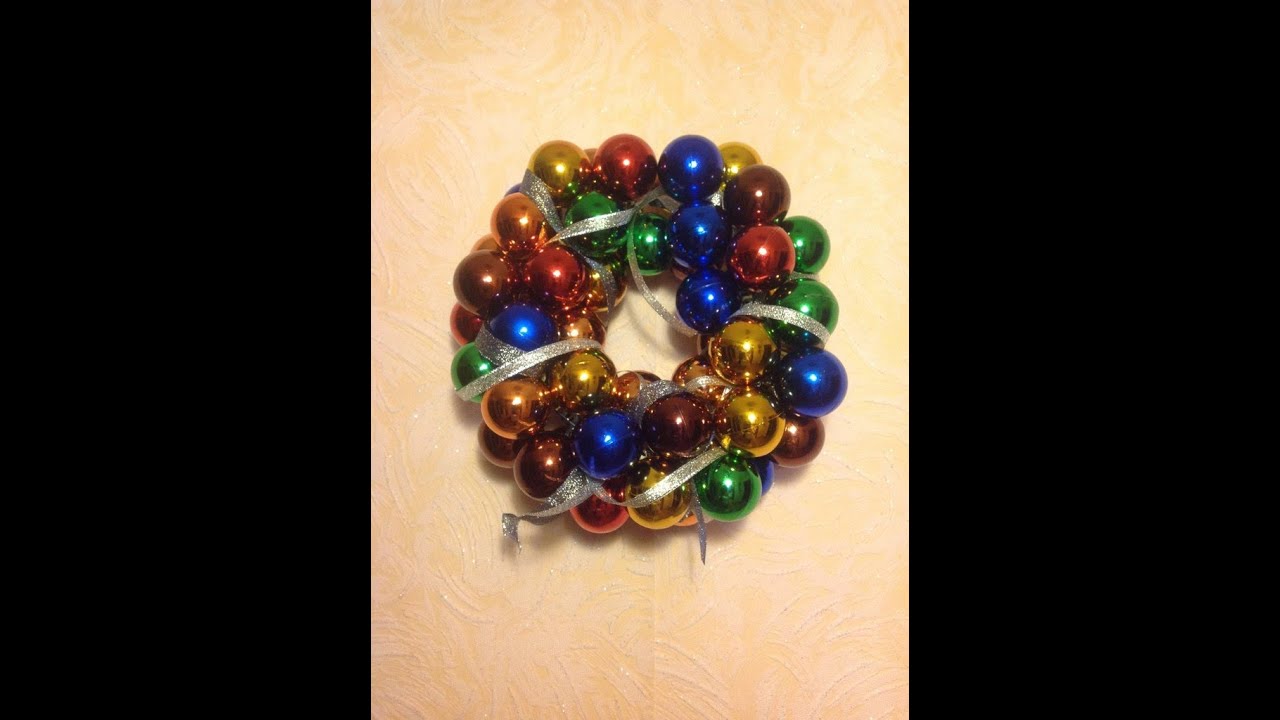 #21 Рождественский венок. - YouTube