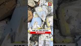 SHOCKING: TMC Office Fire Sparks Concern in West Bengal #mamatabanerjee #tmc #fire #westbengal