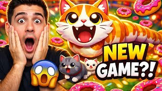 Snaky Cat Gameplay – I Tried This Crazy New Mobile Game! 😱🔥  screenshot 1