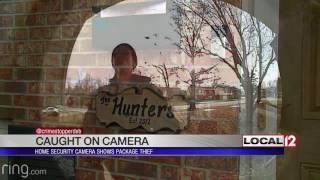 Caught on Camera: Home security camera shows package thief