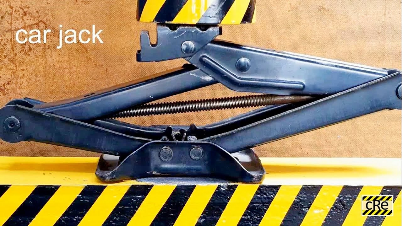 Strongest Car Jack hidraulic press vs Jack credit card number