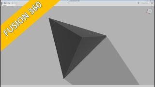 8.5 Tetraeder - drafted - Autodesk Fusion 360 Training - Part Design