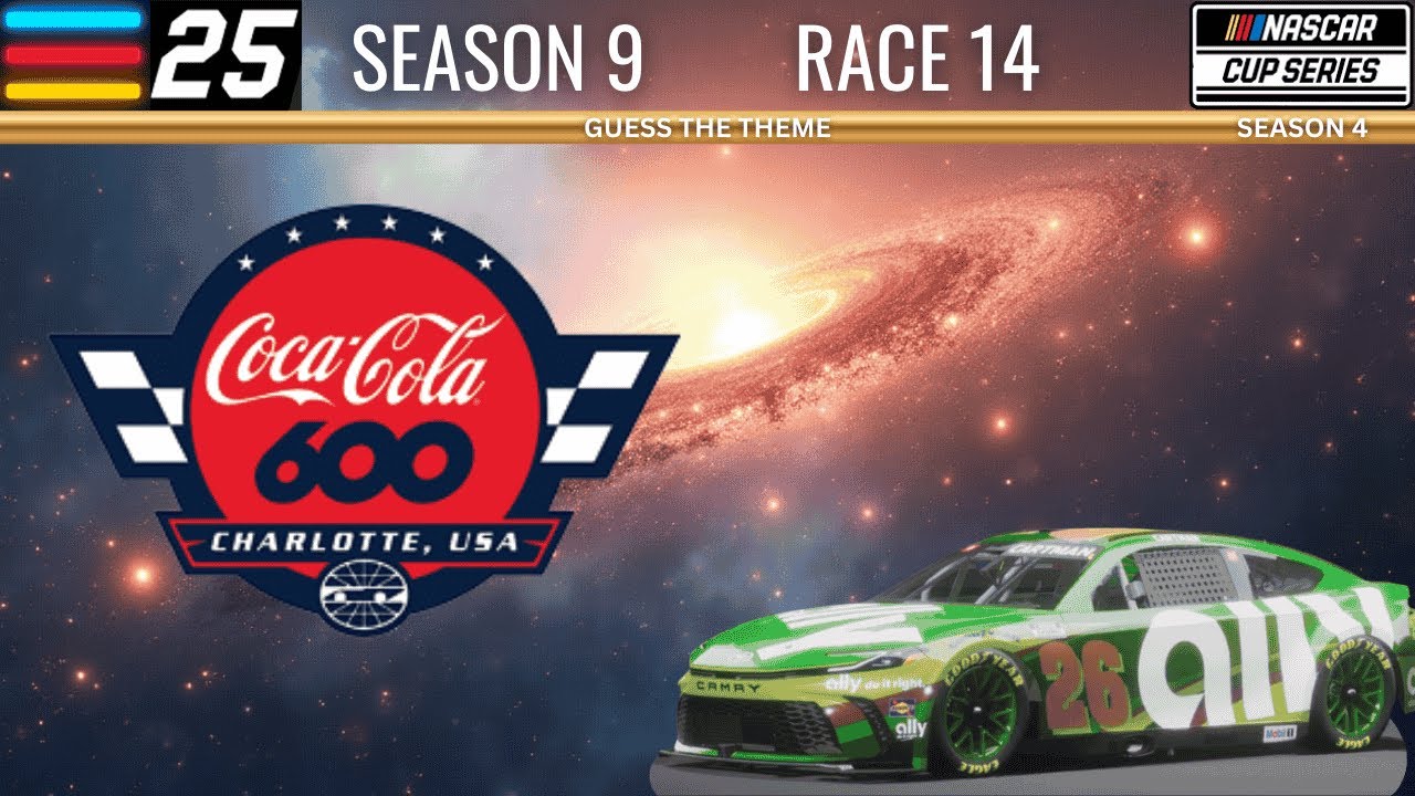NASCAR 25 | Career | Cup Series | Season 4 | Race 14 | Charlotte