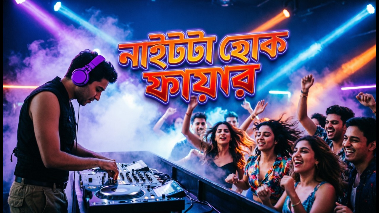 নাইটটা হোক ফায়ার (Nightta Hok Fire) 🔥 | Bangla DJ Party Anthem 2026