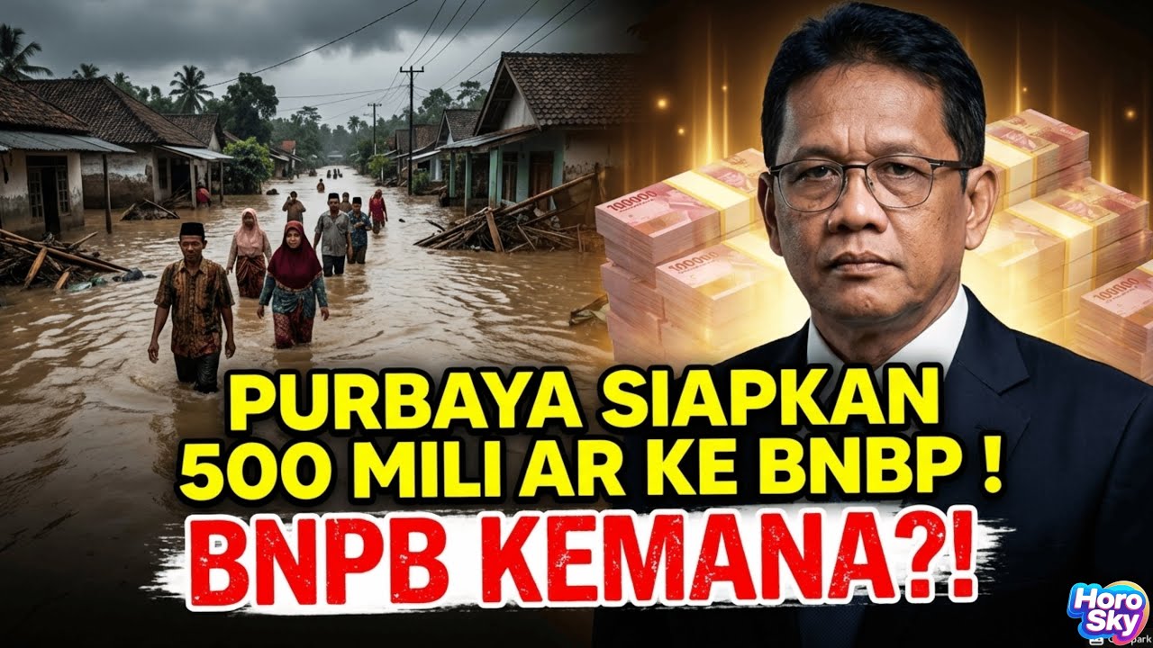 Rp500 MILIAR Sudah Siap! Tapi Kenapa Bantuan Korban Banjir Sumatera BELUM Cair? 🤔