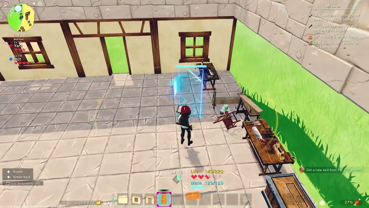 Craftopia Playthrough - Building up the base