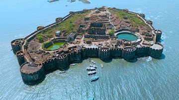 Exploring the Magnificent Murud Janjira Fort by Drone