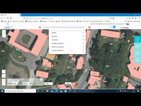 Tuto cadgis cour cadastre Dewals Eric